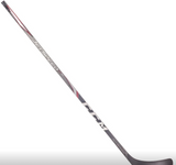 Hockey stick with CCM branding on a white background
