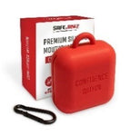 Mouth guard case - red- front view