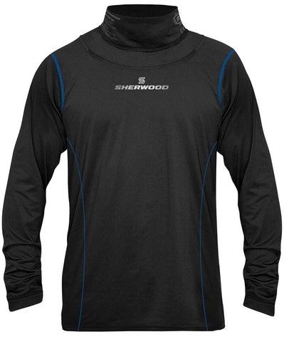 Sherwood Neckguard L/S Protector Top Senior