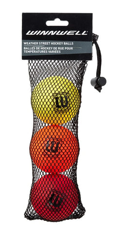 Winnwell Multi Weather Ball - 3 Pack