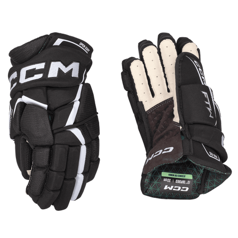 ftw gloves - front and back - black and white