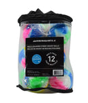 Winnwell Street Hockey Ball - Multi Coloured - 12 pack